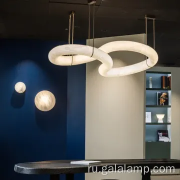 Современный испанский мраморный кулон